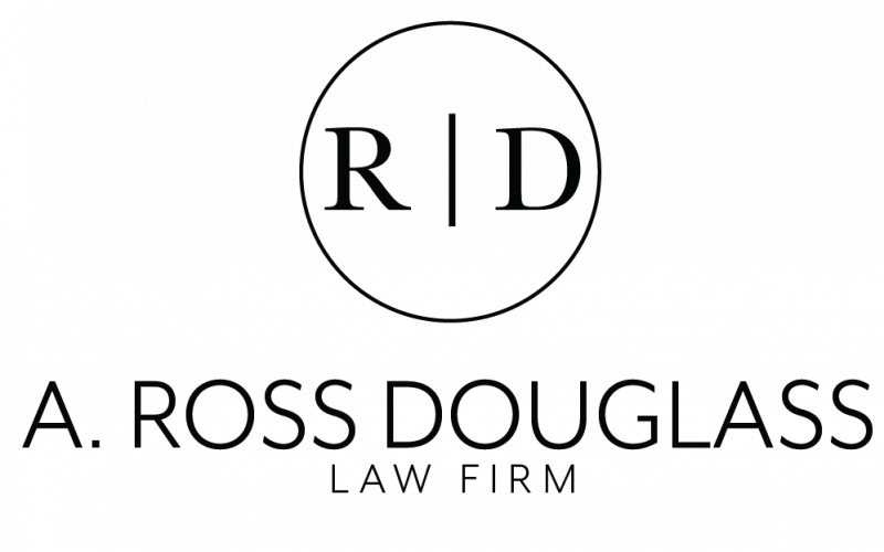 A. Ross Douglass Law Firm Black Logo